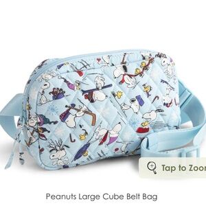 VB X Peanuts Large Belt Bag NWT